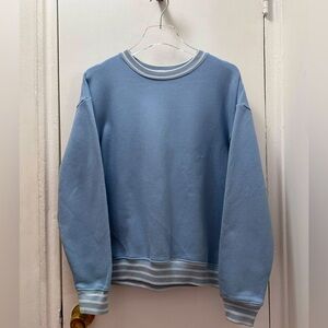 Reformation baby blue Sweatshirt S